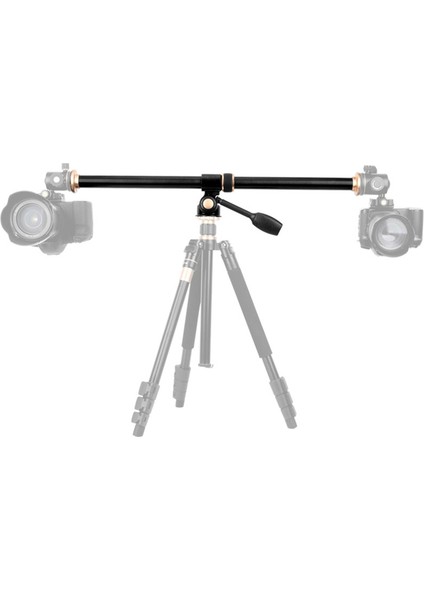 Yatay Çubuk Kamera Braketi Tripod Dönebilen Çok Açılı Merkez Çubuk Desteği Tripod Uzatma Çubuğu Braketi (Yurt Dışından)