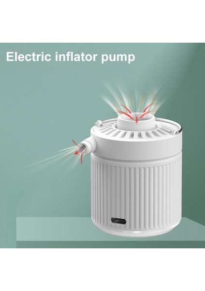 Mini Çok Amaçlı Şarj Edilebilir Kablosuz Elektrikli Hava Pompası Ev Plaj Yüzme Halka Hava Pompası Küçük Seyahat Hava Pompası (Yurt Dışından) fiyatları