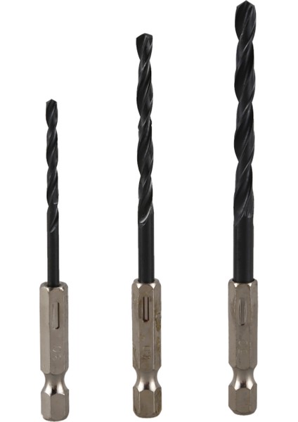 15 Adet Yüksek Hız Çeliği Titanyum Kaplamalı Matkap Uç Seti 3 4 5 mm Altıgen Şaft (Yurt Dışından)
