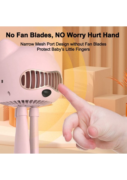 El Gezginci Fanı Bladeless, Esnek Tripod Klipsli Küçük Mini Kişisel Taşınabilir, Bebek Pembesi Için Klips (Yurt Dışından) fırsatları
