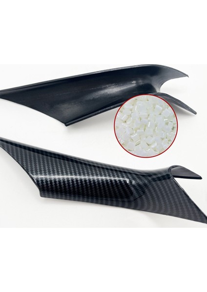 2 Adet Karbon Fiber Kapı Çekme Kolu 5 Serisi 2018-2023 525I 528I Sürücü ve Yolcu Yan Kapı Kulp Kılıfı (Yurt Dışından)