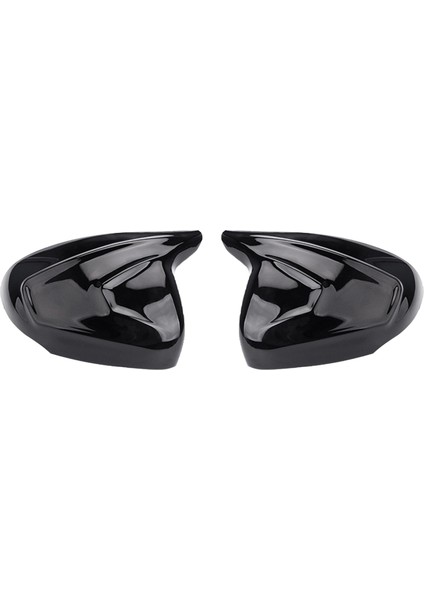 A-Class W177 W118 A200L Cla 2019-2021 ile Uyumlu Parlak Siyah Araba Kornası Yan Dikiz Aynası Kapağı (Yurt Dışından)