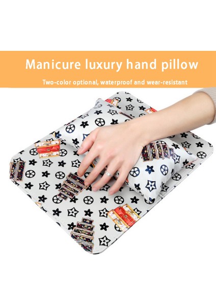 Nail Art El Dinlenme Yıkanabilir El Yastığı Sünger Yastık Tutucu Kol Dayama Manikür Tırnak Aracı Ekipmanları Mat Lacivert (Yurt Dışından) fiyatları