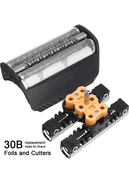 2x Yedek Tıraş Makinesi Folyo Kesici Bıçak 30B Braun 330 199 197S-1 195S-1 4845 4745 5743 7516 7475 7493 7763 7783 (Yurt Dışından) modelleri