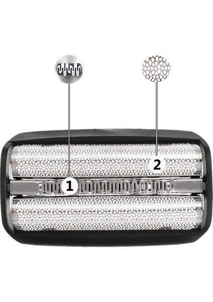 2x Yedek Tıraş Makinesi Folyo Kesici Bıçak 30B Braun 330 199 197S-1 195S-1 4845 4745 5743 7516 7475 7493 7763 7783 (Yurt Dışından) fırsatları