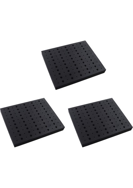 3x 110 Delik Yönlendirici Bit Tepsi Depolama Tutucu 1/4 Inç 1/2 Inç Shank Freze Kesiciler Brill Uçları Organizatör (Yurt Dışından)