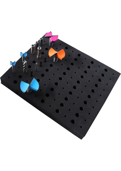 3x 110 Delik Yönlendirici Bit Tepsi Depolama Tutucu 1/4 Inç 1/2 Inç Shank Freze Kesiciler Brill Uçları Organizatör (Yurt Dışından) indirimleri