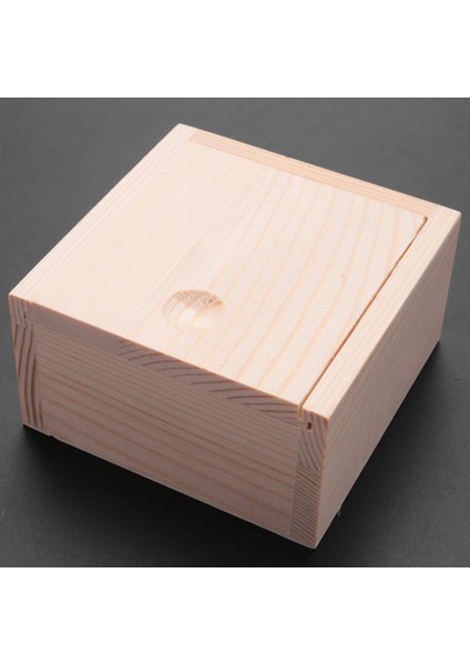 3x Küçük Düz Ahşap Saklama Kutusu Kasa Mücevherat Için Küçük Araçlar Hediye Ahşap Renk (Yurt Dışından) fırsatları