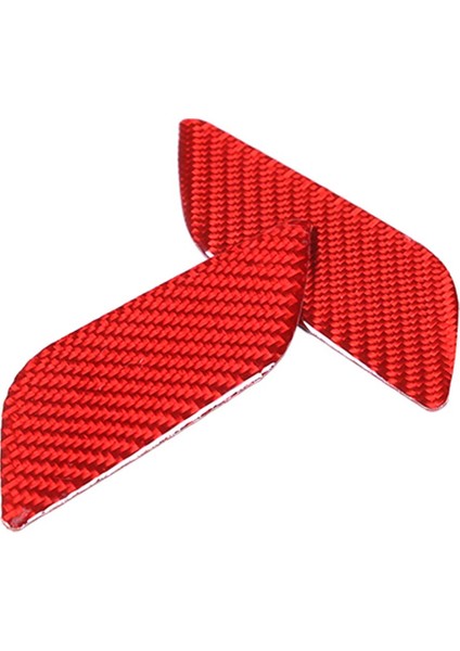 Araba Kırmızı Yumuşak Karbon Fiber Araba Ön Tampon Far Yıkama Anahtarı Kapağı Trim Çıkartmalar ile Uyumlu Brz 2022 (Yurt Dışından) fiyatları