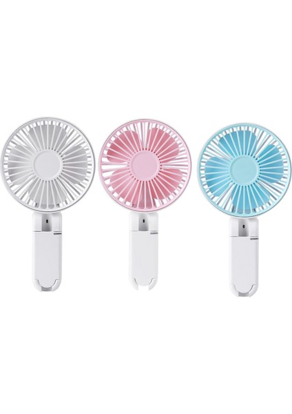 Mini Fan, Güneş Şemsiyesi Tutmaya Uygun, Şemsiye Katlanır El Masaüstü USB Şarj Fanı (Yurt Dışından)