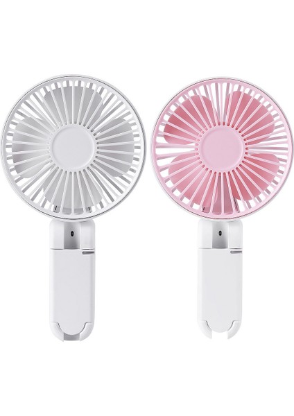 Mini Fan, Güneş Şemsiyesi Tutmaya Uygun, Şemsiye Katlanır El Masaüstü USB Şarj Fanı (Yurt Dışından)