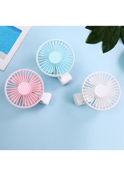 Mini Fan, Güneş Şemsiyesi Tutmaya Uygun, Şemsiye Katlanır El Masaüstü USB Şarj Fanı (Yurt Dışından)