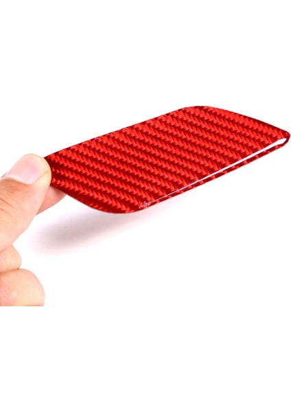 Araba Kırmızı Yumuşak Karbon Fiber Araba Ön Tampon Far Yıkama Anahtarı Kapağı Trim Çıkartmalar ile Uyumlu Brz 2022 (Yurt Dışından) fırsatları