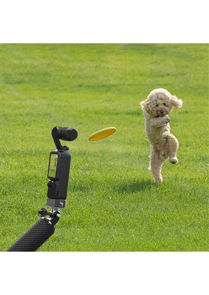 Pocket 3 Type-C 1/4 Montaj Adaptörü ile Uyumlu Şarj Tabanı 3 Camra Aksesuarlarıyla Uyumlu Taşınabilir Gimbal Kamera (Yurt Dışından) modelleri