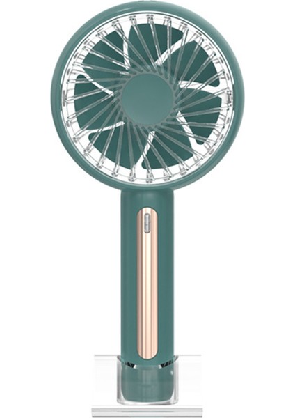 Mini Masa Fanı Taşınabilir Mobil Tutucu Fanlar El Tipi Dış Mekan USB Masaüstü Hava Soğutucu Ofis Tabanlı - Yeşil (Yurt Dışından) fırsatları