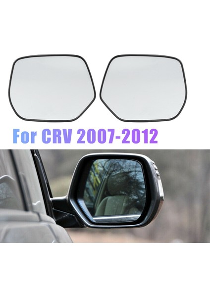 Sol+Sağ Kapı Kanat Yan Ayna Camı Isıtmalı Destek Plakalı -V 2007-2012 Dikiz Aynası Camı ile Uyumlu (Yurt Dışından) fiyatları