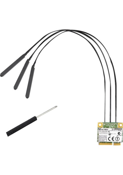 Broadcom Çip Nıc BCM94360HMB Dizüstü Bilgisayar Gigabit AC1300M Bluetooth 4.0 Kablosuz Nıc Pcı-E Arayüzü Nıc,d (Yurt Dışından)