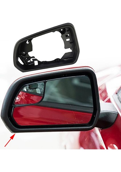 Araba Sol Yan Ayna Çerçevesi Dikiz Aynası Ayar Kapağı Yan Kanat Ayna Çerçevesi Abd Versiyonu ile Uyumlu 2015-2020 (Yurt Dışından) fiyatları