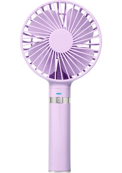 Taşınabilir Katlanır USB Fan LED Işık ile 3 Hız Ayarlanabilir Soğutucu Mini Kullanışlı Küçük Masa Masaüstü Soğutma Mor (Yurt Dışından)