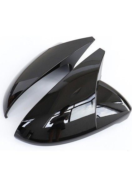 Parlak Siyah Dikiz Aynası Kapağı Kapı Yan Kanat Ayna Kapakları Trim ile Uyumlu Golf 7 7.5 Mk7 2015 2016 2017 2018 (Yurt Dışından) modelleri