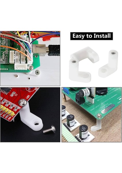 40 Adet Pcb Kartı Montaj Ayakları, Vidalı, Pcb Conta Seti, Oyun Salonu Oyun Tahtası Konsolu Anakart Için Uygun (Yurt Dışından)