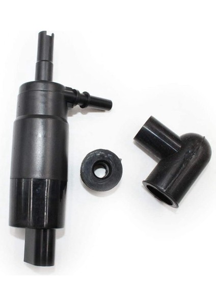 Araba Ön Silecek Cam Su Püskürtme Pompası Motor Silecek Far Temizleme Pompası ile Uyumlu S60 XC70 2003 -2007 30699674 (Yurt Dışından)