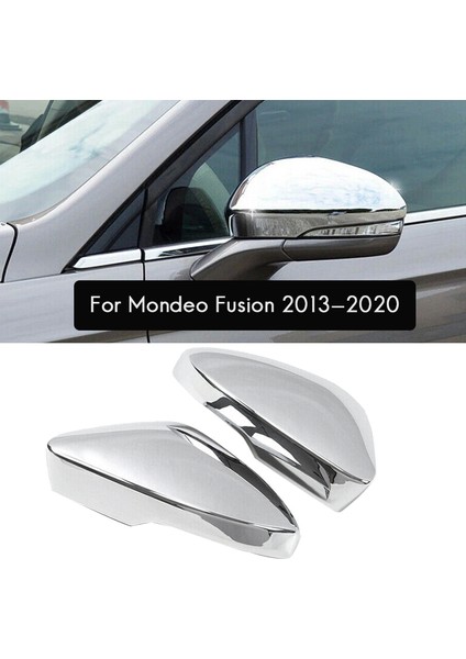 Araba Krom Dikiz Aynası Dekorasyon Kapağı Yan Kapı Ayna Kapağı Kapağı Mondeo 2013-2020 ile Uyumlu (Yurt Dışından) fiyatları