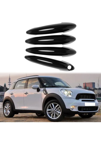 4 Adet/takım Araba Kapı Kolu Trim Kapakları Mını R60 Countryman S 11-16 Modelleri ile Uyumlu (Yurt Dışından) modelleri