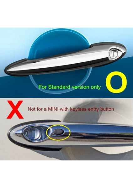 4 Adet/takım Araba Kapı Kolu Trim Kapakları Mını R60 Countryman S 11-16 Modelleri ile Uyumlu (Yurt Dışından) indirimleri
