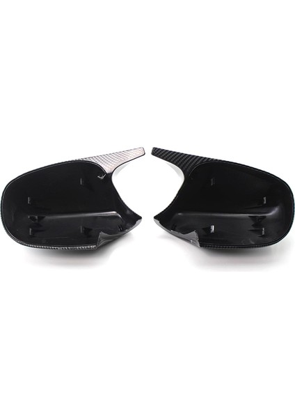 Araba Karbon Fiber Desen Dikiz Aynası Kapağı Yan Ayna Kılıfı Trim ile Uyumlu 3 Serisi E90 E91 E92 2008-2013 51167205292 (Yurt Dışından) fiyatları