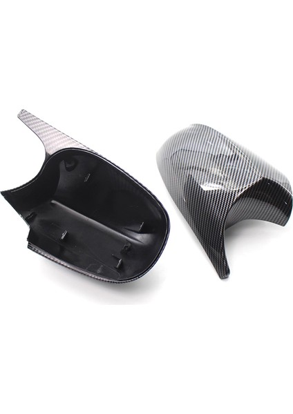 Araba Karbon Fiber Desen Dikiz Aynası Kapağı Yan Ayna Kılıfı Trim ile Uyumlu 3 Serisi E90 E91 E92 2008-2013 51167205292 (Yurt Dışından) modelleri