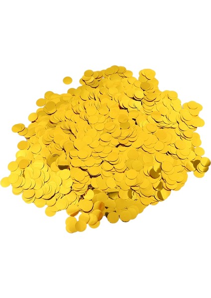 500 G/torba 1.5 cm Yuvarlak Konfeti Parti Konfeti Alüminyum Folyo Bebek Duş Düğün Doğum Günü Partisi Süslemeleri Balon Aksesuarları Altın (Yurt Dışından) fiyatları