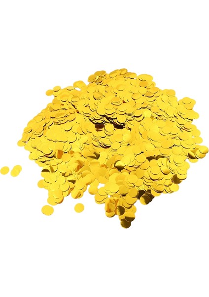 500 G/torba 1.5 cm Yuvarlak Konfeti Parti Konfeti Alüminyum Folyo Bebek Duş Düğün Doğum Günü Partisi Süslemeleri Balon Aksesuarları Altın (Yurt Dışından) indirimleri