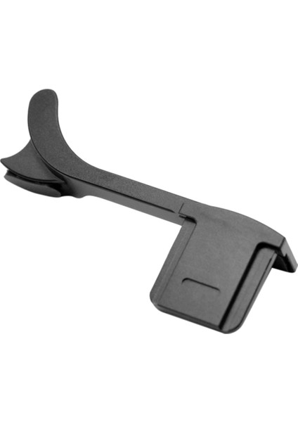 Metal Flaş Kızağı Başparmak Dayanağı El Tutacağı, Q2 Kamera Flaş Kızağı Braketi Adaptörü Siyah ile Uyumlu (Yurt Dışından)