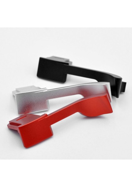 Metal Flaş Kızağı Başparmak Dayanağı El Tutacağı, Q2 Kamera Flaş Kızağı Braketi Adaptörü Siyah ile Uyumlu (Yurt Dışından) modelleri