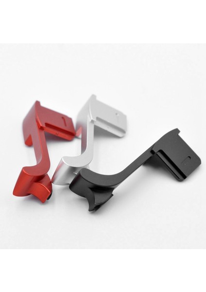 Metal Flaş Kızağı Başparmak Dayanağı El Tutacağı, Q2 Kamera Flaş Kızağı Braketi Adaptörü Siyah ile Uyumlu (Yurt Dışından) fırsatları