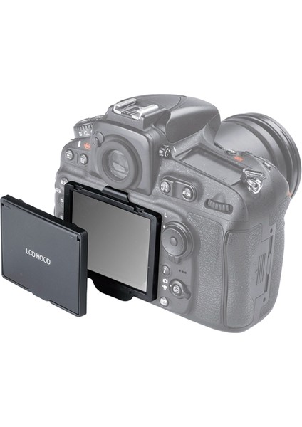 LCD Ekran Koruyucu - Up Güneşlik LCD Hood Shield Kapak Koruma D800/D810/D800E/D810A Kamera Koruma Filmi ile Uyumlu (Yurt Dışından) indirimleri