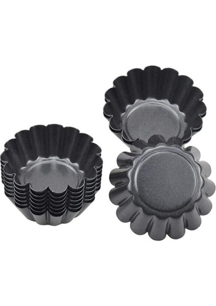 Торт В Форме,yumurta Tart Kalıpları, 3 Inç Mini Tart Tavaları Çıkarılabilir Alt, Cupcake Kek Muffin Kalıbı Teneke Tava Pişirme Aracı (20 Adet) (Yurt Dışından) fırsatları