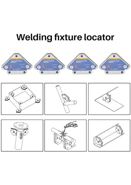 4 Adet 50 kg Manyetik Kaynak Tutucular Açı Lehim Mıknatıs Kaynak Sabitleyici Pozisyoner Ferrit Tutma Yardımcı Bulucu Araçları (Yurt Dışından) fiyatları