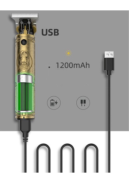 Resuxı Profesyonel Saç Kesme Berber Saç Kesimi Heykel Kesici Şarj Edilebilir Jilet Giyotin Akülü Kenar Erkekler Için (Yurt Dışından) fiyatları
