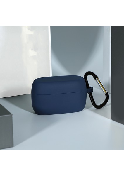 Spor Bluetooth Kulaklık Kapağı Kulaklık Yumuşak Silikon Kulaklık Kutusu Elite 75T Kulaklık Mavi ile Uyumlu (Yurt Dışından) fırsatları