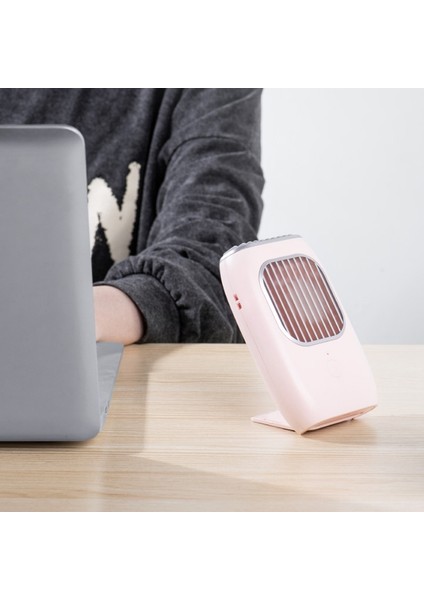 D302 Masaüstü Fanı, USB Şarjı, Taşınabilir Sessiz Tasarım, Ev ve Ofis Için Kişisel Fan(Yeşil) (Yurt Dışından)