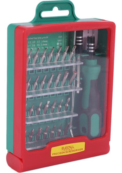 Elecall 33 In 1 Tornavida Seti Değiştirilebilir Torx Cımbız Uzatma Onarım Aracı Seti Kutusu Dizüstü Dizüstü Pc Kamera Seyretmek Telefon (Yurt Dışından) fiyatları