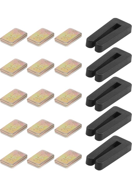 20 Adet Tavan Vantilatörü Kanat Dengeleme Kiti, 5 Adet Esnek Fan Denge Klipsi ve 15 Adet Metal Kendinden Yapışkanlı 3g Ağırlık Dahil (Yurt Dışından)