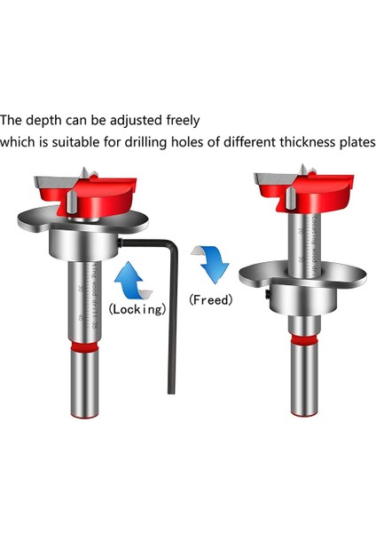 35MM Menteşe Jig Matkap Kılavuzu Setleri Kapı Menteşe Matkap Delik Kesici Gizli Menteşe Jig ile Bit Konumlandırıcı Mobilya Ahşap ile Uyumlu (Yurt Dışından) fiyatları