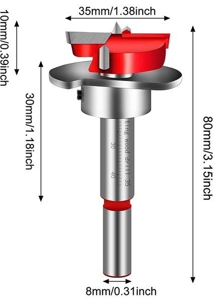 35MM Menteşe Jig Matkap Kılavuzu Setleri Kapı Menteşe Matkap Delik Kesici Gizli Menteşe Jig ile Bit Konumlandırıcı Mobilya Ahşap ile Uyumlu (Yurt Dışından) indirimleri