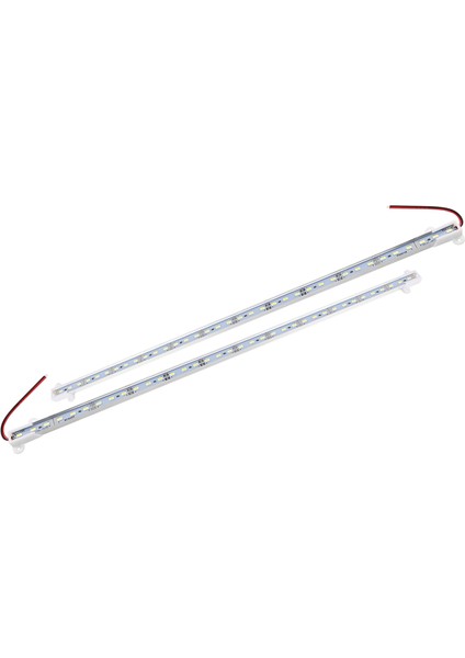 16X 50CM 12V 36 LED 5630 Smd Sert Şerit Işık Alüminyum Kabuk, Uç Kapaklı Beyaz (Yurt Dışından) fiyatları