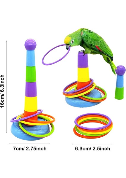 Kuş Oyuncakları Papağan Salıncak Oyuncakları Evcil Hayvan Kuş Kafesi Oyuncakları Çiğneme Asılı Çan Oyuncaklar Papağan Cockatiel Conures Aşk Kuşları ile Uyumlu (Yurt Dışından) indirimleri
