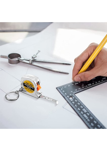 100 Adet Anahtarlık Mezura Mezura Fonksiyonel Cep Mezura Küçük Mezura Yetişkin Çocuklar Için Geri Çekilebilir (Yurt Dışından) modelleri