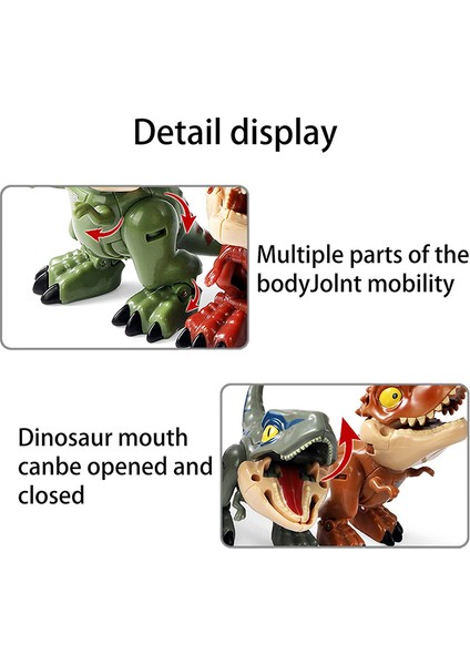 Adet Komik Deformasyon 2 In 1 Dinozor Deformasyon Mecha Robot Oyuncaklar Küçük Oyuncak Mecha Robot 2 Yıldan Fazla (Yurt Dışından)